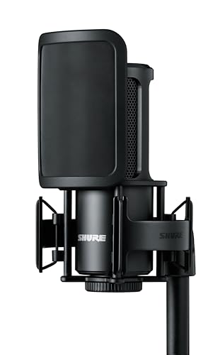 Shure SM4 XLR Studio Condenser Microphone Kit for Recording