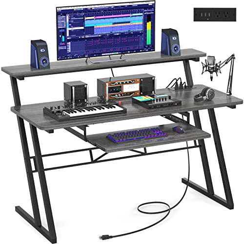 Armocity Music Studio Desk Production Workstation - Recording Studio Desk