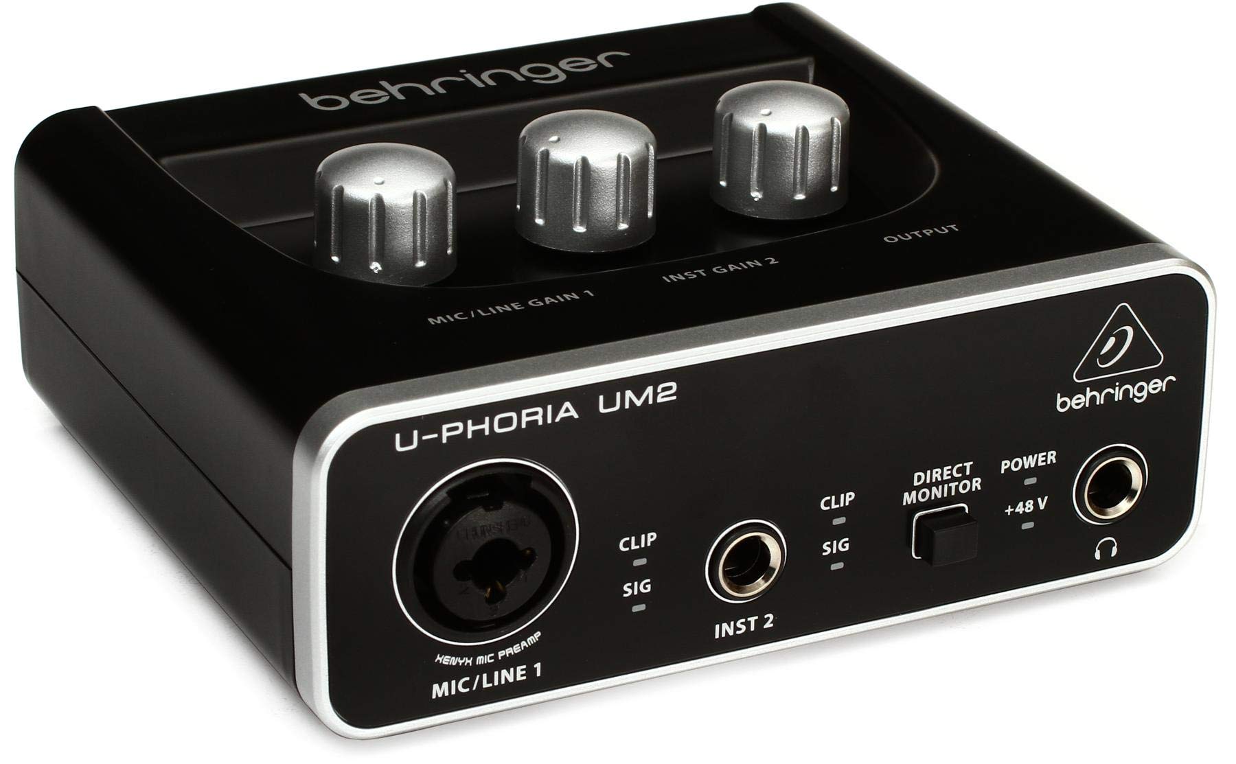 Behringer Behringer U-PHORIA UM2 Audiophile 2x2 USB Audio Interface wi — Build quality and design details up close