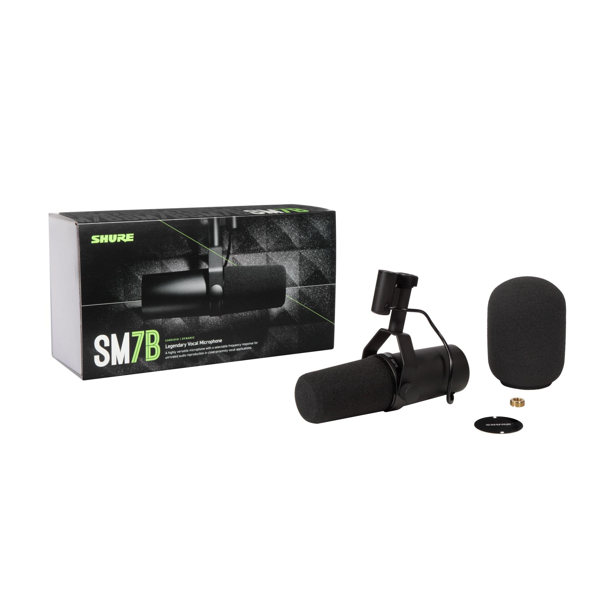 Shure SM7B Dynamic Studio Microphone - XLR Mic for Podcasting, Streami — Our hands-on testing setup for best microphones for podca