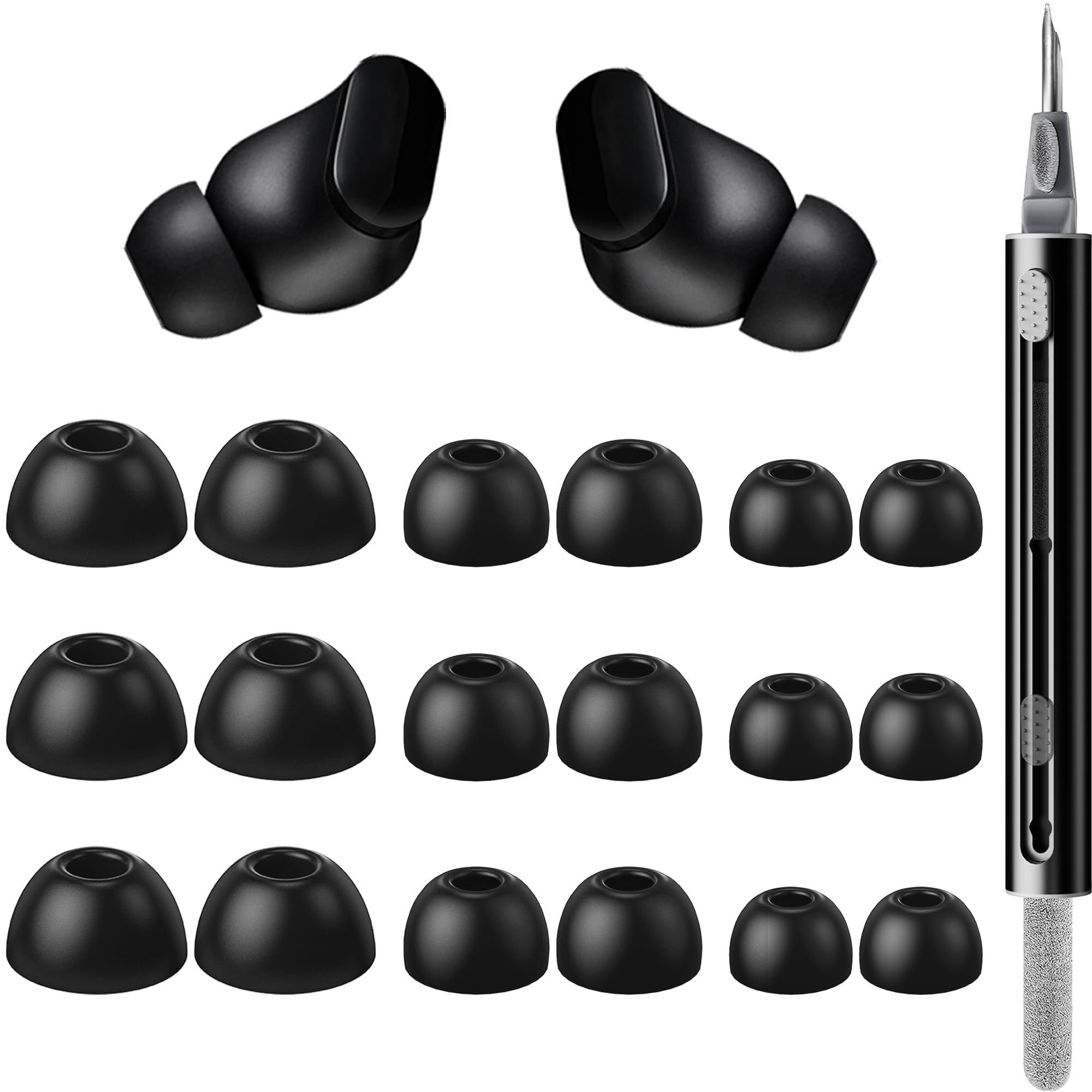 9 Pairs Replacement Ear Tips for Beats Studio Buds/Fit Pro/Studio Buds — Side-by-side comparison of top picks in this category