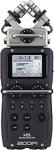 Zoom H5 4-Track Portable Recorder for Audio for Video, Music, and Podcasting, Stereo Micro