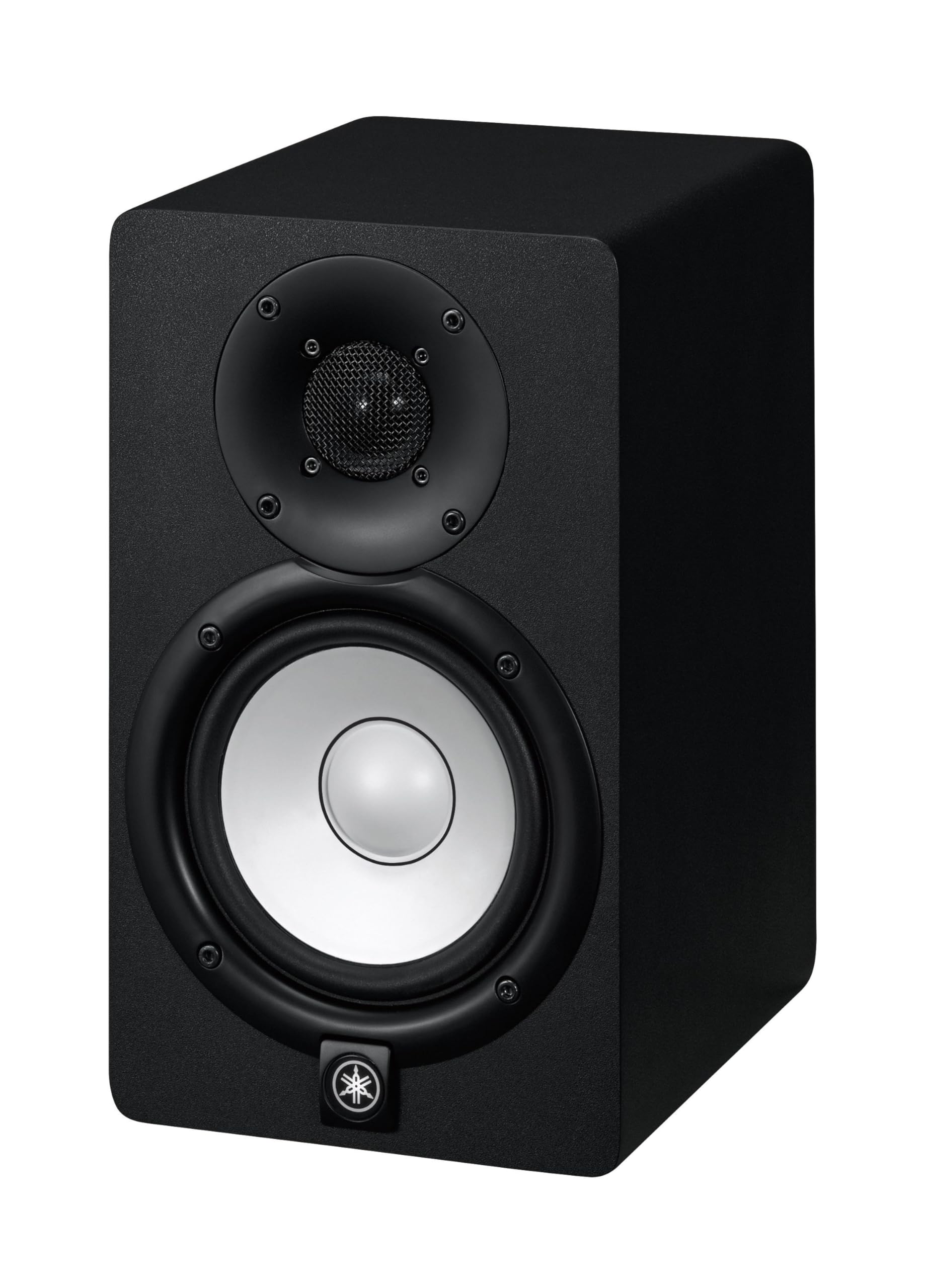 Yamaha HS5 Powered Studio Monitor — Our hands-on testing setup for top studio monitors for home music production 2026