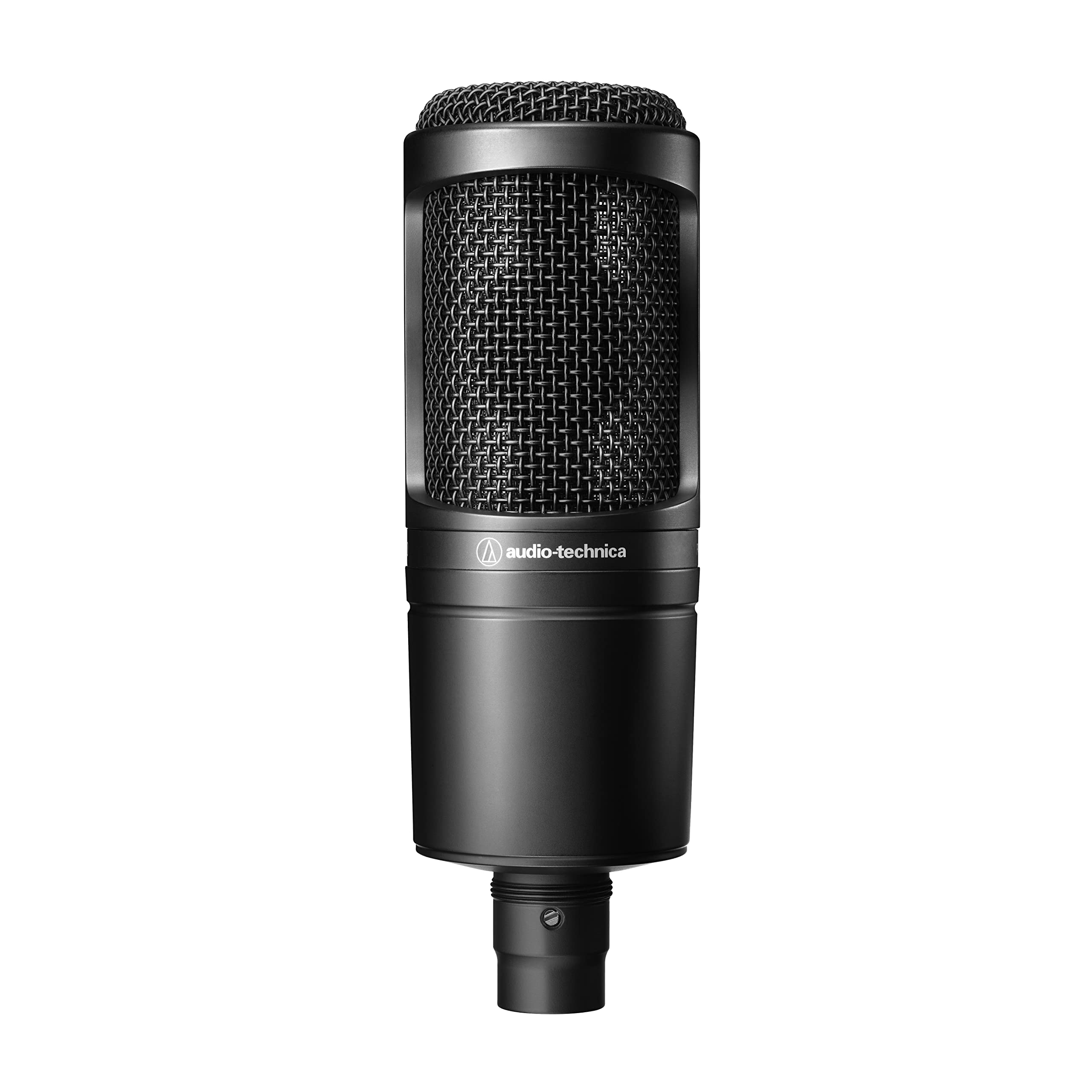Audio-Technica AT2020 Cardioid Condenser Studio XLR Microphone, Ideal — Real-world performance testing in action