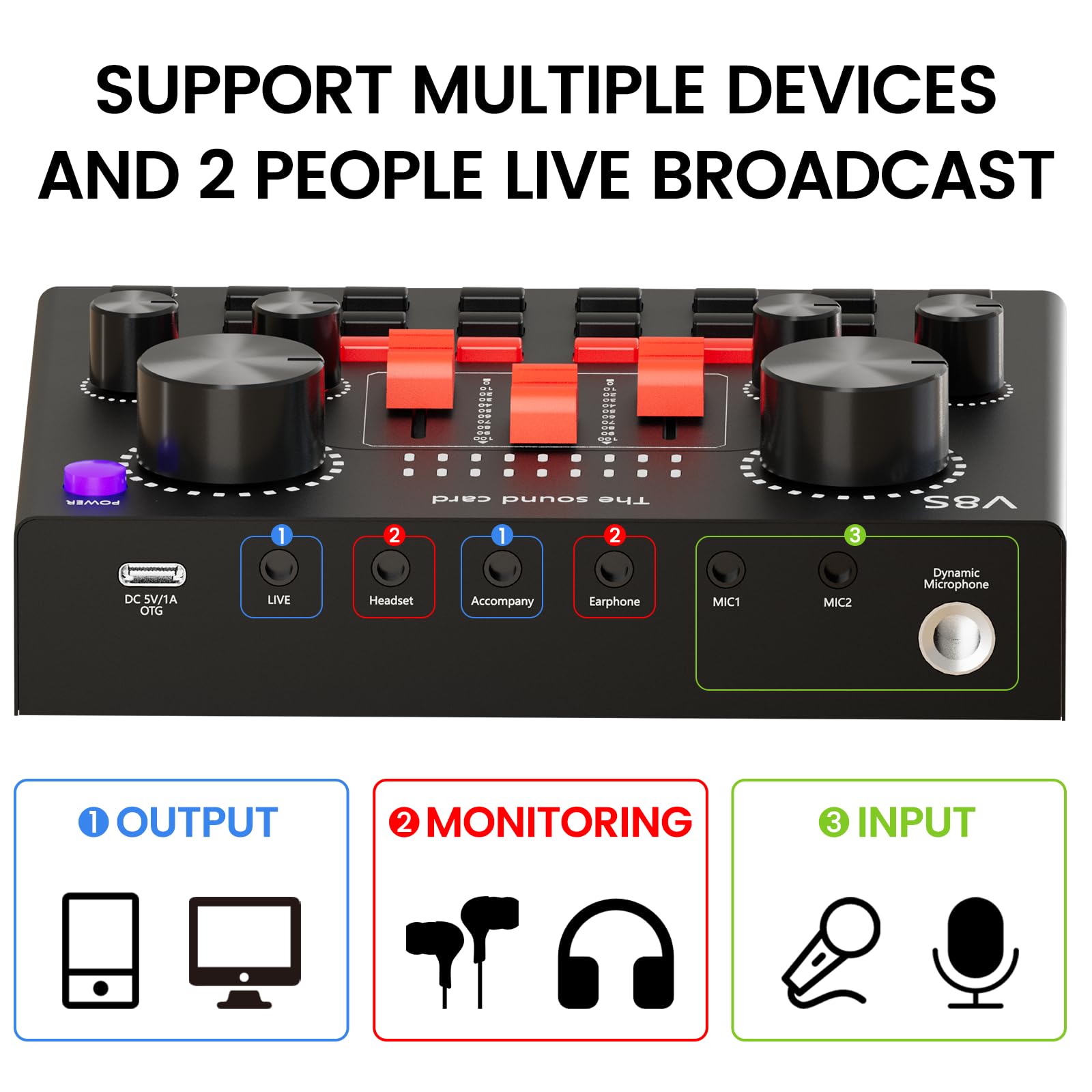 LUVUMVLT Podcasting Equipment Bundle, BM-800 Studio Kit with Voice Con — Build quality and design details up close