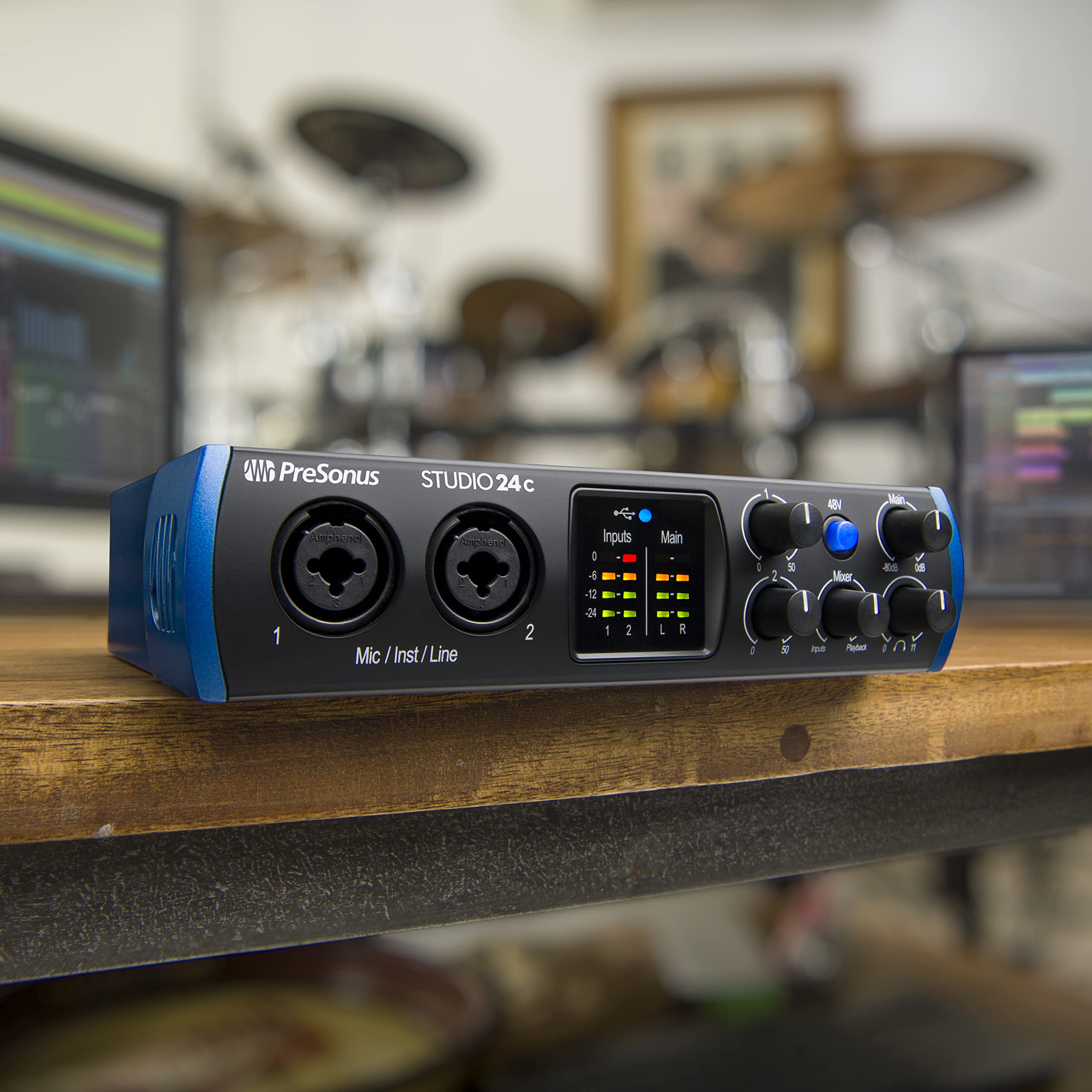 PreSonus Studio 24c 2x2, 192 kHz, USB Audio Interface with Studio One — Side-by-side comparison of top picks in this category