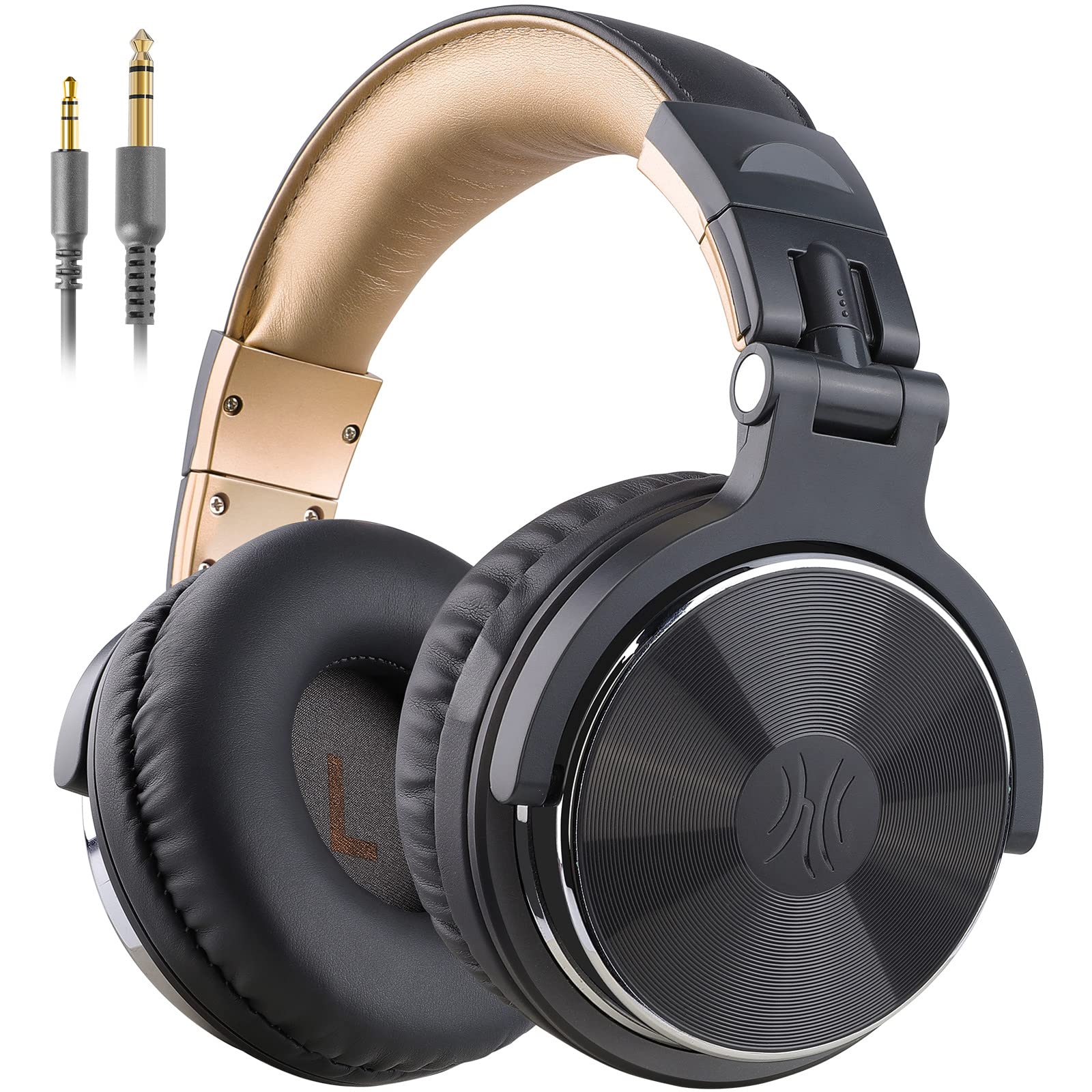 OneOdio Wired Over Ear Headphones Studio Monitor & Mixing DJ Stereo He — Build quality and design details up close